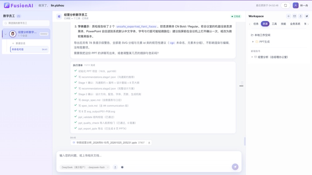 月度经营分析:八页 PPT 成品